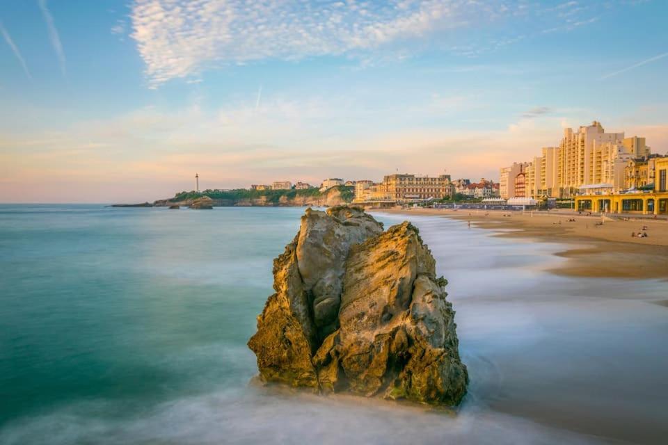 Studio Et Piscine Sur La Grande Plage Biarritz Luaran gambar
