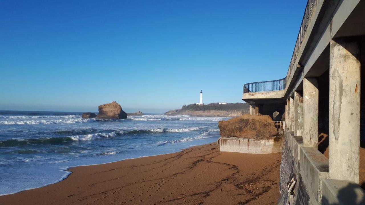 Studio Et Piscine Sur La Grande Plage Biarritz Luaran gambar