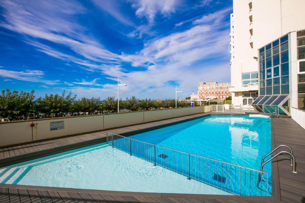 Studio Et Piscine Sur La Grande Plage Biarritz Luaran gambar