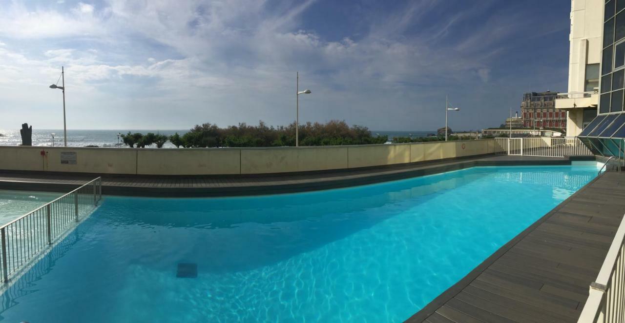 Studio Et Piscine Sur La Grande Plage Biarritz Luaran gambar
